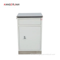 ABS Medical furniture hospital high quality 304# stainless steel bedside cabinet table